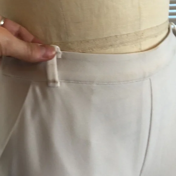 Bebe white wide leg crop - Picture 5 of 9